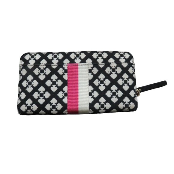 Kate Spade Canvas Victoria Crossbody Bag & Neda Wallet Set Full Zip Continental - Picture 8 of 13